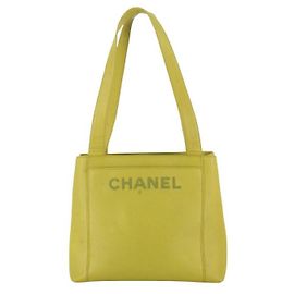 Borsa a spalla verde pistacchio Chanel 1997 Altro