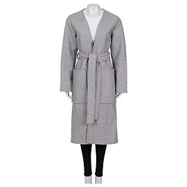 Céline Grau Wollmischung Mantel von Celine - Größe XS (FR 34) Gebraucht Andere