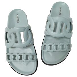 Hermès Hermes Extra Sandals Blue Flip Flops Sz.37 pre-owned Other