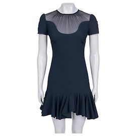 NWOT Nina Ricci Blue Flared Mini Dress - EU38 / M Pre-owned Other