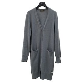 Grau Baby Cashmere Cardigan von Loro Piana Größe 42 gebraucht Andere