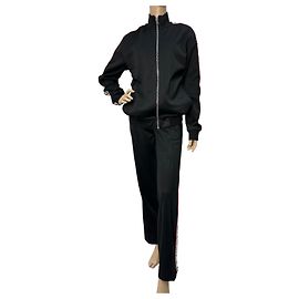 Givenchy Black Contrast Side Stripes Tracksuit Sz.M Pre-owned Other