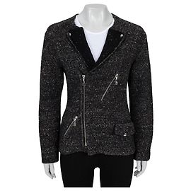 NWOT Louis Vuitton Brown Zip-Up Cardigan Jacket, Size S Pre-owned Other