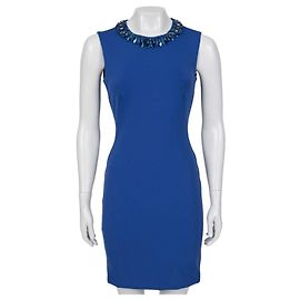 Abito aderente blu Alexander McQueen - IT40 Usato Altro