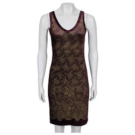Robe Florale Soleil Or de Jean Paul Gaultier - Taille S D'occasion Autre