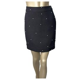Chanel Mini Crystal Embellishment Skirt Sz.38 Pre-owned Other