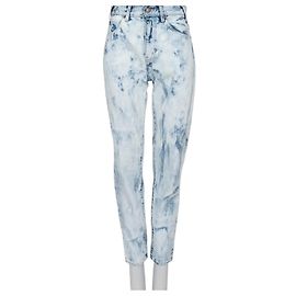 Céline Celine Slim Abstract Print Jeans - Size 26 (S) pre-owned Other