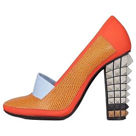 Fendi orange High Heels Größe 37,5 Gebraucht Andere