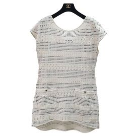 Chanel 2017 Shift Mini Kleid Größe 40 Gebraucht Andere