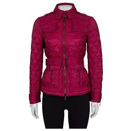 Burberry Pink Fitted Jacket - Size XS Pre-owned Other