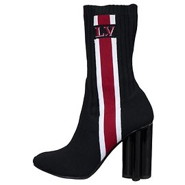 Louis Vuitton Black Textile Ankle Boots - Size 37.5 Pre-owned Other