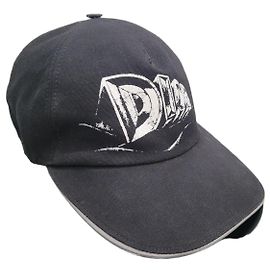 Schwarze Baumwoll-Baseballmütze mit Dior-Logo-Print - Größe S - Gebraucht Andere