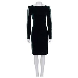 Robe en velours à inserts transparents Jean Paul Gaultier - Taille M D'occasion Autre