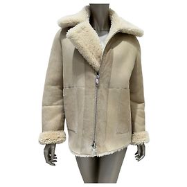 Bottega Veneta Luxurious 2-Way Shearling Jacket - Sz 38 Pre-owned Other
