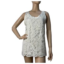 Autre Marque P.A.R.O.S.H. Lace Embroidered Top Sz.M Pre-owned Other