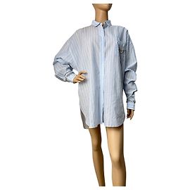 Camisa de algodón a rayas Ermanno Scervino - Talla 44 Usada Otro