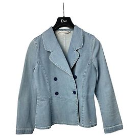 Christian Dior Girl's Double-breasted Denim Jacket Sz.10 years Pre-owned Other
