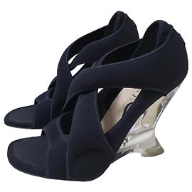 Christian Dior Neoprene Strappy Sandals sz.38 Pre-Owned Other