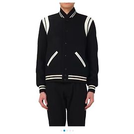 Saint Laurent SLP Teddy Baseball Jacket Sz.36 Pre-Owned Other