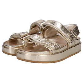 Kira Leder Sandalen von Tory Burch Golden Andere