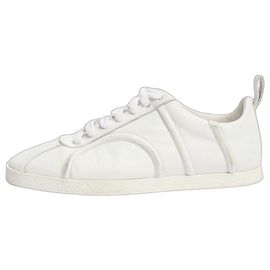 Totême Baskets en cuir blanc - taille EU 38 Blanc