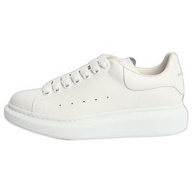 Alexander Mcqueen Weiße Plattform-Sneaker - Größe EU 41 (UK 8) Weiß