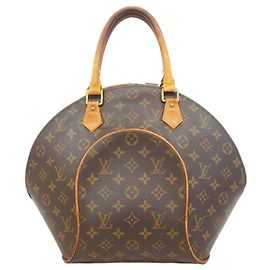 Louis Vuitton Monogram Ellipse MM Handbag Brown