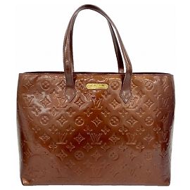 Sac à main Vernis Wilshire MM de Louis Vuitton Rouge