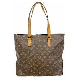 Borsa Tote Cabas Mezzo Monogram Louis Vuitton Marrone