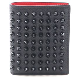 Paros Leder Geldbörse Christian Louboutin Schwarz