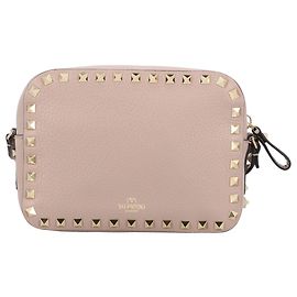 Valentino Garavani Borsa a tracolla Valentino Rockstud Marrone Beige