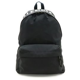 Mochila WHEEL em nylon e lona Balenciaga Preto