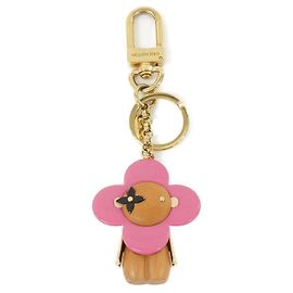 Portachiavi Vivienne di Louis Vuitton Marrone D'oro