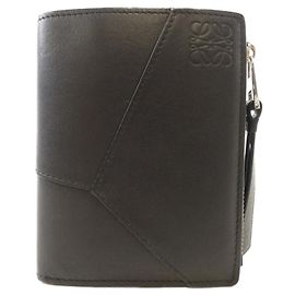 Loewe Puzzle Bi-Fold Geldbörse Schwarz
