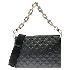 Borsa a Spalla Coussin MM Louis Vuitton Nero