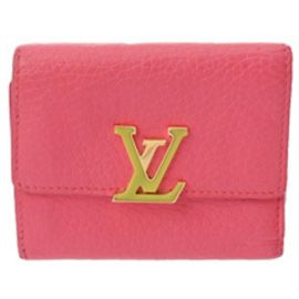 Portafoglio Capucines XS Louis Vuitton Rosso