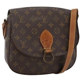 LOUIS VUITTON Borsa a Spalla Monogram Saint Cloud GM M51242 LV Auth BA11542 Monogramma
