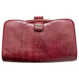 Bolso de piel de cordero de pitón Chanel Otro
