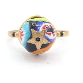 Anillo de metal multicolor Christian Dior Multicolor