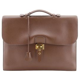 Sac à Depeche 38 de Hermès Marron