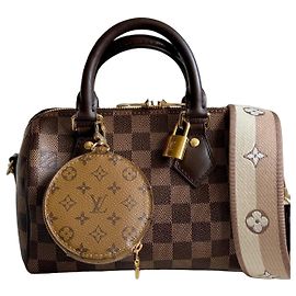 Louis Vuitton Round Coin Purse – Monogram Reverse Canvas Brown Cognac