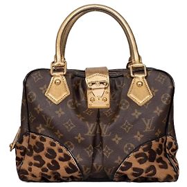 Borsa tote in tela e pelle Louis Vuitton Adele chic usata Altro
