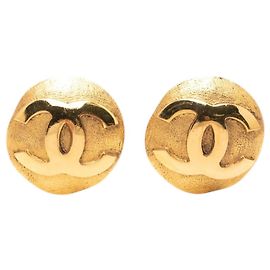 Orecchini vintage Chanel Coco Mark D'oro