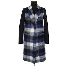 Sandro Blauer Mantel Blau