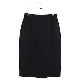 Jupe noire Valentino Taille 44 IT Noir