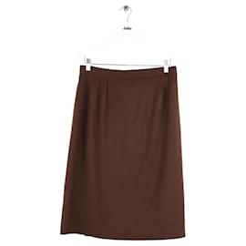 Yves Saint Laurent Brown skirt Brown
