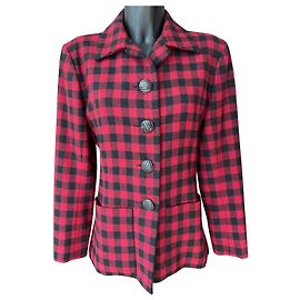 Giacca Tartan Yves Saint Laurent Rive Gauche Altro