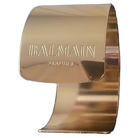 Balmain Bracelet Tubulaire Doré Doré