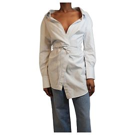 Jacquemus Camicia a righe blu - taglia UK 6 Blu