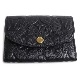 Carteira/Porta Moedas Rosalie Louis Vuitton Preto
